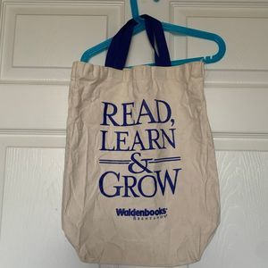 Vintage Waldenbooks Brentanos tote bag